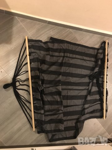 хамак с дървени рейки легло градина открито почивка къмпинг, снимка 9 - Градински мебели, декорация  - 44084522