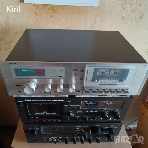 Касетен дек Philips n5546, снимка 5 - Декове - 49549211