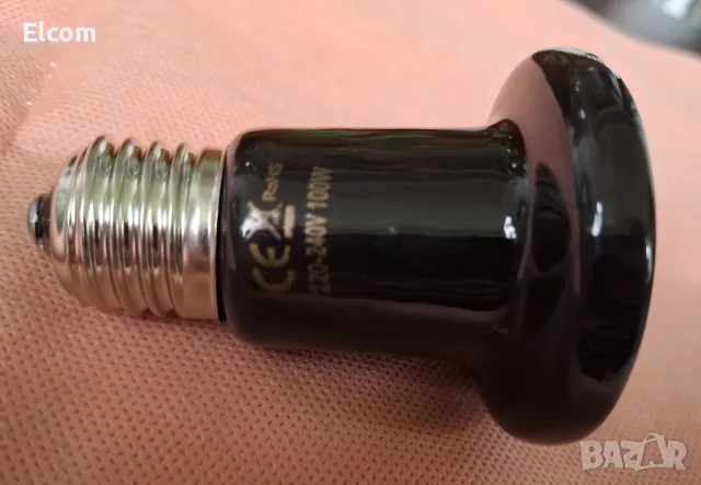 Керамична лампа за отопление на птици, влечуги и др., снимка 3 - Терариуми и оборудване - 49867981