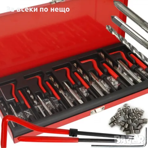 Комплект за възстановяване на резби 131 части Mar-Pol