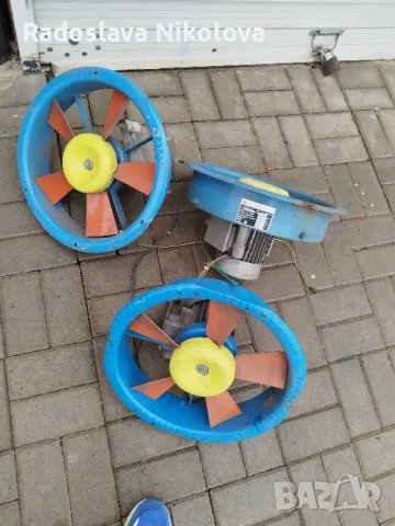 Вентилатори за цехове халета и др , снимка 3 - Вентилатори - 49328469