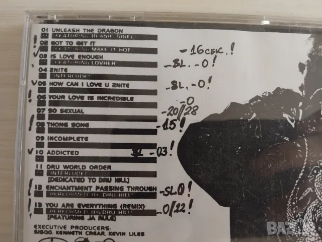 Sisqó – Unleash The Dragon - аудио диск музика, снимка 3 - CD дискове - 49212007