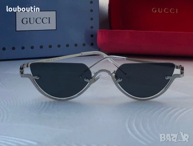 GUCCI 1:1 дамски слънчеви очила 4 цвята, снимка 8 - Слънчеви и диоптрични очила - 52915117