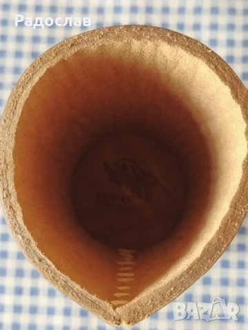 кожена чаша за зарове ART - 93, снимка 3 - Ръчно изработени сувенири - 50759645