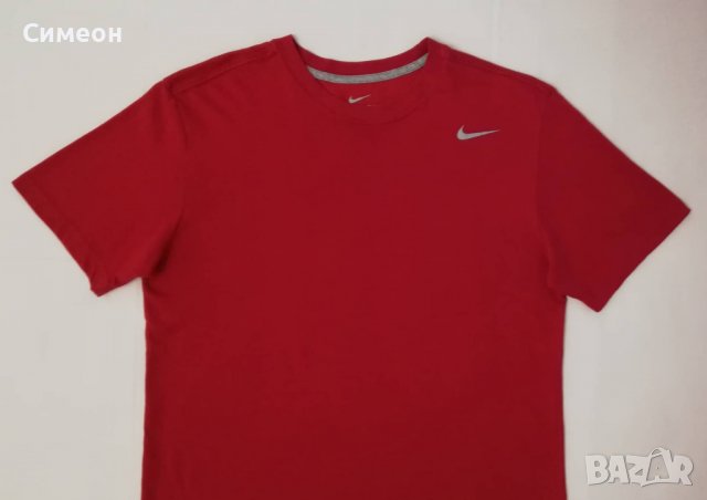 Nike DRI-FIT оригинална тениска M Найк спортна фланелка спорт фитнес, снимка 2 - Спортни дрехи, екипи - 37223489