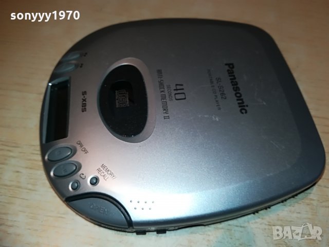 sony sl-s262 discman-made in japan, снимка 14 - MP3 и MP4 плеъри - 28738675