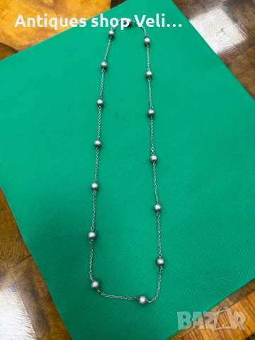 Сребърен гердан №7704 