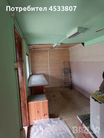 Продавам фургон /  лице  с вагона шарка с покрив от керемиди. Размери 7 на 2.5, снимка 4 - Ремаркета - 53111582