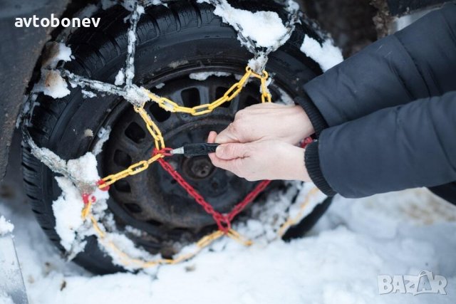 Автомобилни вериги за сняг - Меча стъпка (KN120) 15'' - 19'' 2бр./к-т., снимка 4 - Аксесоари и консумативи - 43298476