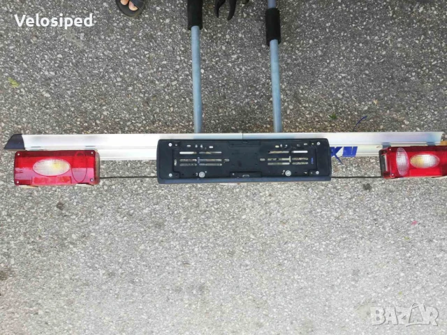 Багажник за два велосипеда с чупеща лапа., снимка 2 - Аксесоари за велосипеди - 51009063