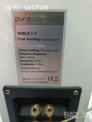 Pure Acoustic тонколони , снимка 6 - Тонколони - 53211084