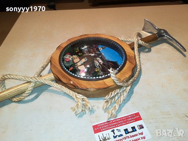 пикел-52х16см-внос швеицария 2805222125, снимка 3 - Антикварни и старинни предмети - 36905482