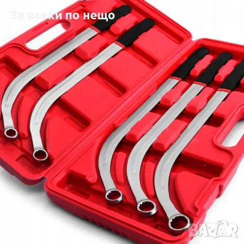 Комплект ключове за клинов и зъбчат ремък 5 части Mar-Pol, снимка 2 - Други инструменти - 50361009