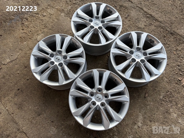 4 броя алуминиеви джанти за Hyundai i30 16, снимка 5 - Гуми и джанти - 53444222