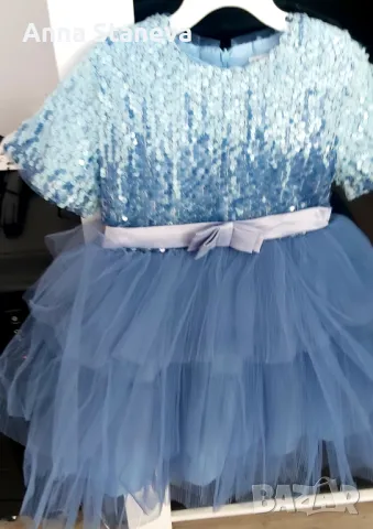 Детска рокля 7-8 год, снимка 2 - Детски рокли и поли - 49354843