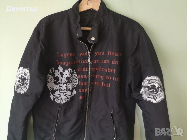 Оригинално яке на Dolce Gabbana D&G Cocaina размер Large fashion , снимка 5 - Якета - 53491894