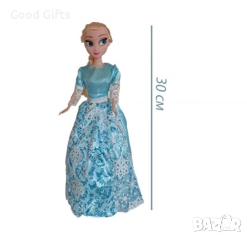Интелигентната кукла Елза Frozen Intelligent Recording Doll , 6 части , снимка 4 - Кукли - 51742956