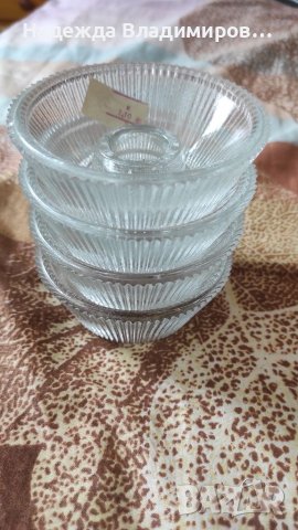 Стъклени свещници ретро , снимка 4 - Други - 40698555