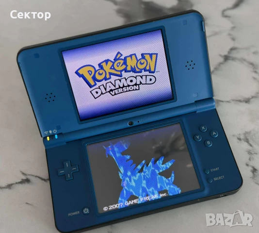Nintendo DSi XL с 134 записани игри Покемон Pokemon Zelda Mario, снимка 1