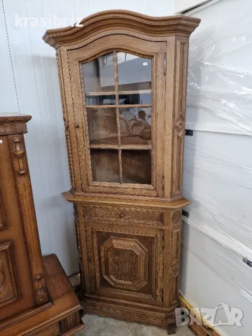 Масивна Ъглова Витрина -внос от Германия! 