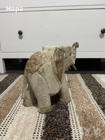 Слонче от дърво , снимка 14 - Статуетки - 52681565