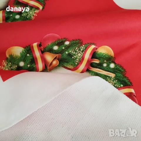 5499 Кухненска коледна кърпа с принт, 57x40 cm, снимка 12 - Хавлиени кърпи - 48153111