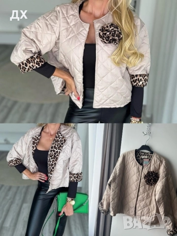 Дамско яке с брошка