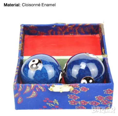 Оригинални Китайски Пеещи Топки Звънящи Топки за Mедитация Релаксация Терапевтично Премахване Стреса, снимка 5 - Други - 48477107