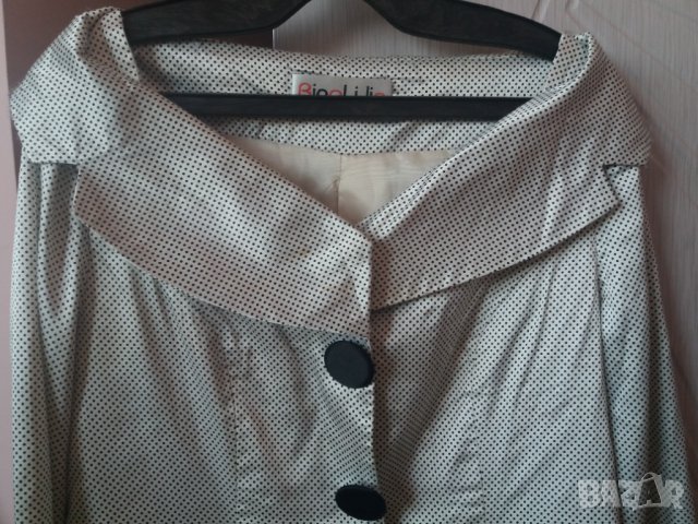 Дамски летен жакет с тънка подплата, снимка 3 - Сака - 33390884