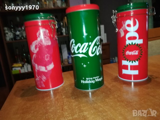 COCA COLA 3бр-кутии за колекция 2412210932, снимка 8 - Антикварни и старинни предмети - 35232127