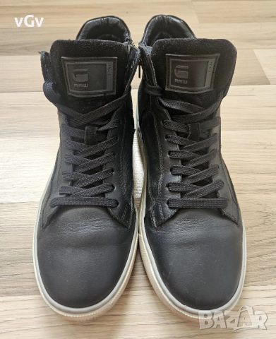 Мъжки кецове G Star Ravond Mid - 41, снимка 6 - Кецове - 52025949