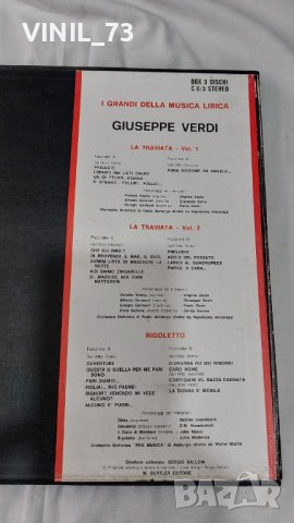 G. Verdi La Traviata Rigoletto, снимка 3 - Грамофонни плочи - 39349272