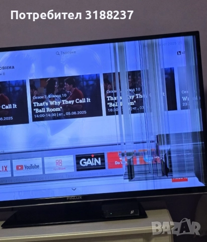 Смарт телевизор Finlux 43" с дистанционно управление, снимка 5 - Телевизори - 52848799