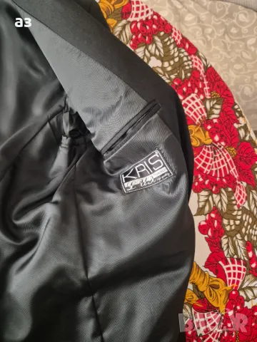 Официален мъжки костюм Kris - 52 номер, снимка 5 - Костюми - 48357777