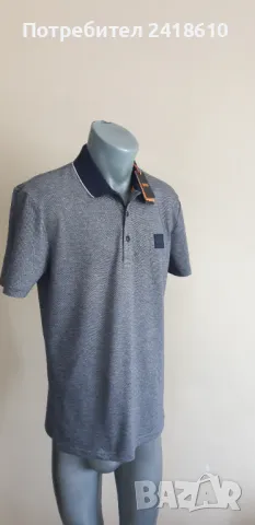 Hugo Boss PeOxford Pique Cotton Mens Size M НОВО! ОРИГИНАЛНА Тениска!, снимка 4 - Тениски - 47567362