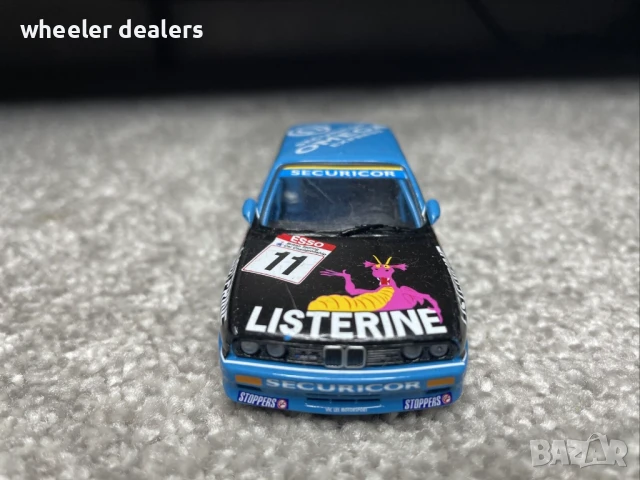 Метална количка Atlas BMW M3 E30 1/43, снимка 5 - Колекции - 50835720