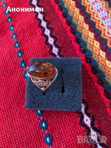 Руски златен пръстен, снимка 2 - Пръстени - 53063889