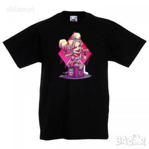 Детска тениска DC Harley Queen Star Wars,Игра,Изненада,Подарък,