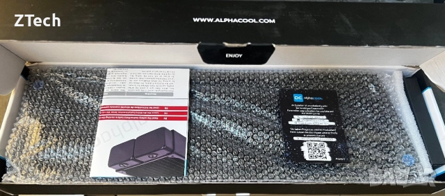 Alphacool XT45 Full Copper X-Flow Radiator 420mm Воден Радиатор, снимка 3 - Други - 52185829