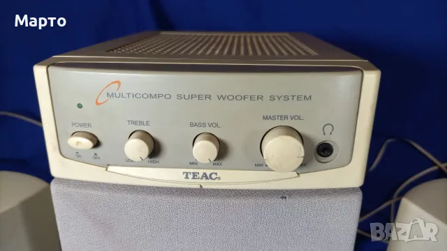 Колонки, Тийк, 2 сателита и бас каса TEAC powerr max 500, снимка 5 - Тонколони - 50204912