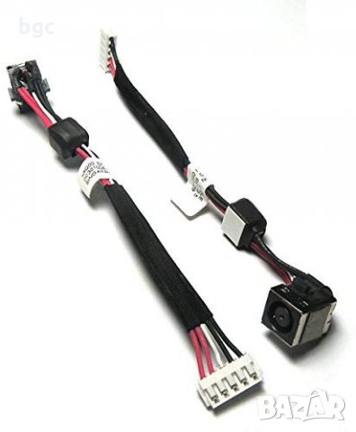 Нова DC JACK Букса с кабел за Лаптопи HP Elitebook 8540P 8540W DC301006V00 595787-001 595764-001, снимка 4 - Части за лаптопи - 24591641