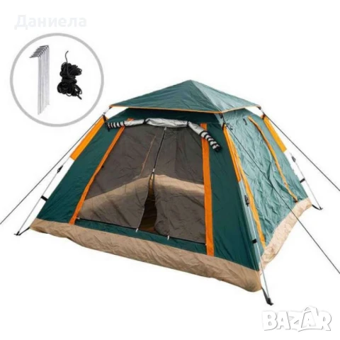 Палатка 4 местна Muhler 2008 220x220xH100см., снимка 2 - Палатки - 51086040