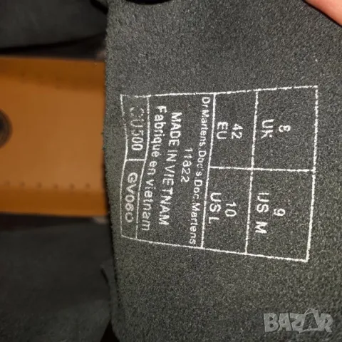 Dr Martens 42 номер черни, снимка 4 - Мъжки боти - 44696760