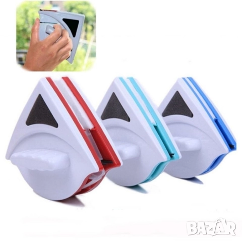 Уред за двустранно почистване на прозорци , снимка 4 - Други стоки за дома - 52591137