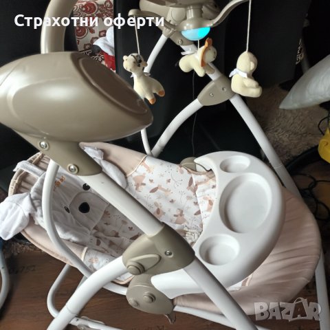 Бебешка люлка 3в1 Cangaroo Swing Star, снимка 7 - Детски люлки - 42967794