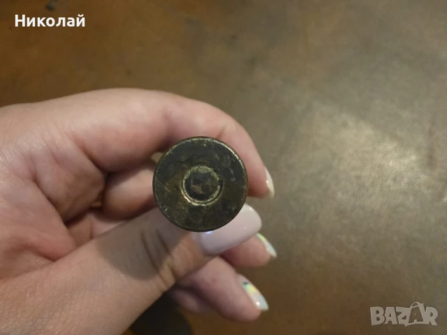 Патрон за пушка Пибоди-Мартини оригинал , снимка 2 - Антикварни и старинни предмети - 51077049