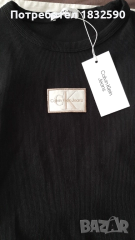 Рокля Calvin Klein Jeans, снимка 2 - Рокли - 52088776