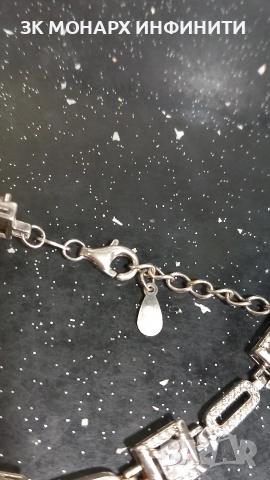 сребърна гривна , снимка 4 - Гривни - 52854610