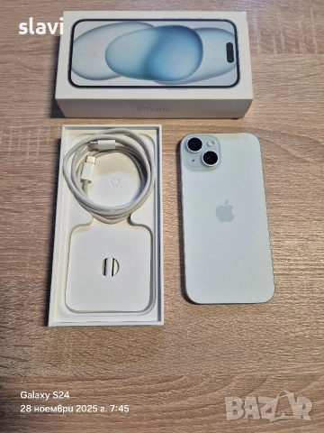 IPhone 15 128GB Батерия 93%, снимка 3 - Apple iPhone - 52569195