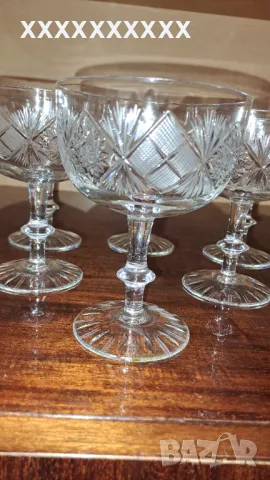 Чаши за червено вино от оловен кристал , снимка 1